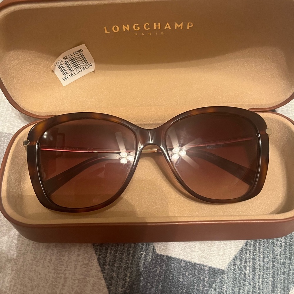 Longchamp Brown Gradient Women's Sunglasses